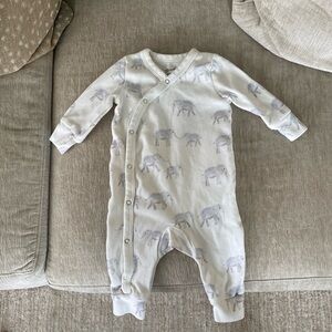 Pear baby romper